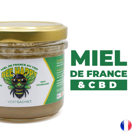 Bee Happy | <b>Miel de France au CBD</b>